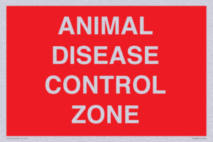 ANIMAL DISEASE CONTROL ZONE